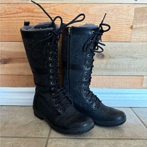 🌳 Black UGG boots